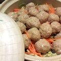 たくのスプーン's cooksnap of when they made ふわトゥル♪蒸し団子★.