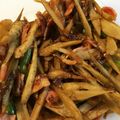 みかん。's cooksnap of when they made ごぼう×ベーコンのおかか炒め.