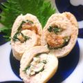 チョミ蔵's cooksnap of when they made ささみの明太子しそ巻き（梅でも同様）.