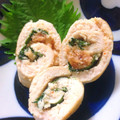 チョミ蔵's cooksnap of when they made ささみの明太子しそ巻き（梅でも同様）.