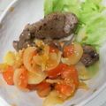 みきティ＠パン大好き's cooksnap of when they made ラムステーキwithトマトソース.