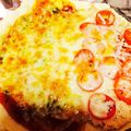Sola♡'s cooksnap of when they made ★袋とオーブントースターで簡単ピザ★.