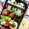 myuーmaman's cooksnap of when they made 幼稚園キャラ弁＊パンダ 簡単.