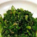☆コリー☆'s cooksnap of when they made 春菊おひたし.
