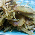 peru0826's cooksnap of when they made シャキシャキ☆もやしとごぼうのカレー炒め.