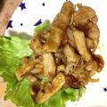 夕飯は６時です's cooksnap of when they made ジューシーな生姜焼き♪.