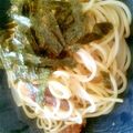 じゃけ's cooksnap of when they made さんま蒲焼き缶詰で簡単パスタ.