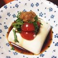 まなかんママ's cooksnap of when they made トマトとお豆腐のサラダ☆～梅肉をそえて～.