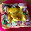 もうらん's cooksnap of when they made お魚ソーセージのピザパン.