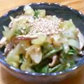プレリードッグ's cooksnap of when they made 椎茸とチンゲン菜の味噌ごま油サラダ.