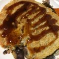 みんのっち's cooksnap of when they made そばをアレンジ☆そばお焼き.