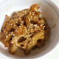 ぶひ。's cooksnap of when they made シャキシャキれんこんきんぴら.