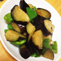 伊織mummy's cooksnap of when they made 簡単☆茄子とピーマンの炒めもの.
