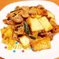 ゆみ☆ゆっこ's cooksnap of when they made ★厚揚げ*豚肉*長ネギで簡単炒め★.