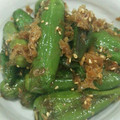 クックXUNG0U☆'s cooksnap of when they made 簡単おつまみ〜♪ししとうのおかか炒め.