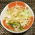 ママえみ's cooksnap of when they made 野菜嫌いでも食べる！小松菜のサラダ.