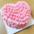 ちゃんりー。's cooksnap of when they made ハートのケーキ.