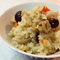 eMe33's cooksnap of when they made 秋味☆鶏ときのこの具沢山炊き込みご飯.