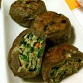 ちのかぷ's cooksnap of when they made 節約おやつ☆お蕎麦で簡単おやき饅頭✿.