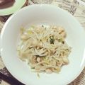 ちゃんす〜's cooksnap of when they made 圧力鍋で♪鳥ひざ軟骨ともやしの葱塩いため.