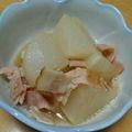 キャラメグ♪'s cooksnap of when they made 大根とベーコンのコンソメ煮.