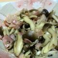 クックTZ9J0I☆'s cooksnap of when they made バター醤油のしめじベーコン.