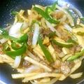 ぴこひろ's cooksnap of when they made なんちゃって青椒肉絲.