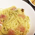 末原・直's cooksnap of when they made 冷製パスタ　ナスのジェノベーゼ.