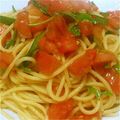 いよかん522's cooksnap of when they made トマトと大葉の和風冷製パスタ.