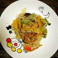 ﾏﾕｺｺ's cooksnap of when they made ゴマ汁玄米ビーフン.