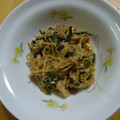こくぼっち's cooksnap of when they made にらともやしの卵とじ.