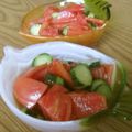 オキミン's cooksnap of when they made 簡単！おかずにつまみに万能トマト♪.