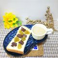 mamaRD's cooksnap of when they made 梅ジャムとチョコでトースト.