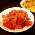 ゆきち10000's cooksnap of when they made 人参のキンピラ〜(o˘◡˘o).