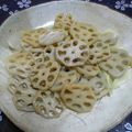 hanaミチ's cooksnap of when they made 簡単！さっぱりレンコン炒め.