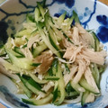 うーかーぶーか's cooksnap of when they made 柚子胡椒香るキュウリとえのきの和え物.