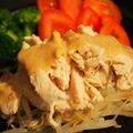 MIE88888's cooksnap of when they made 鶏むね肉でボリュームバンバンジー.