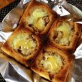 かなきむ's cooksnap of when they made ツナとチーズだけ♪アッサリ油揚げピザ.