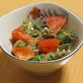 もんしゅしゅ's cooksnap of when they made 夏にぴったり！トマトとオクラの胡麻和え.