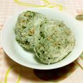 まあまま☆0403's cooksnap of when they made 青のり＆じゃこ＆ゴマのおにぎり.