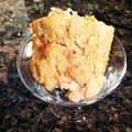 yukina_'s cooksnap of when they made レンジでつくる、りんごとおからのケーキ☆.