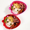 2mママさん's cooksnap of when they made キャラ弁☆妖怪ウォッチ★ジバニャン.