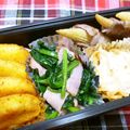 びんび❤'s cooksnap of when they made ほうれん草とベーコンのバター炒め☆お弁当.