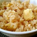 Giabbico's cooksnap of when they made シンプルなお醤油ご飯の栗ご飯♪.