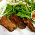 coromai's cooksnap of when they made ぶりの竜田揚げ.