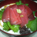 イタスパ's cooksnap of when they made まぐろの漬けとろろ丼.