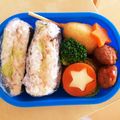chi_bi's cooksnap of when they made すしサンド.