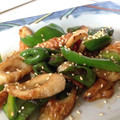 わんめぐ's cooksnap of when they made 竹輪と万願寺とうのぱぱっと♪甘辛おかず.