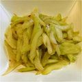CHICHICAT's cooksnap of when they made さっと１品＊セロリのＸＯ醤炒め.