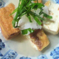 ｍａｍａｒａｄｅ's cooksnap of when they made 煮るだけ簡単♥厚揚げの梅煮♥おろし添え.
